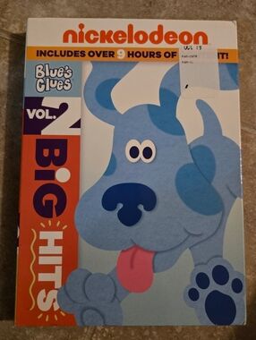 Nickelodeon Blue's Clues Big Hits Volume 2 DVD/Set - Blue Character